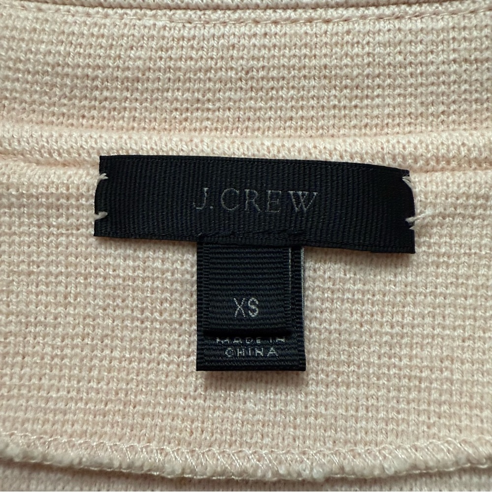 J. Crew Sophie open-front sweater-blazer in subtle rose pink size XS - Picture 12 of 14